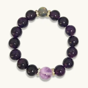 Uruguayan-Amethyst-Bolivian-Amethyst-Gray-Moonstone-Crystal-Bracelet-Meruisa-Crystal