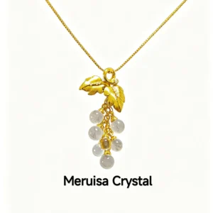 Clear Quartz Grape Pendant