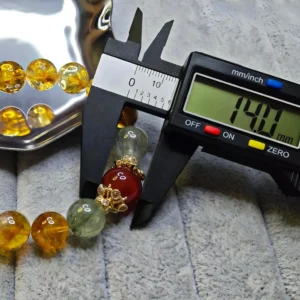 紅瑪瑙—綠髮晶—黃水晶—豐盛流動—天然水晶手鍊—Meruisa Crystal