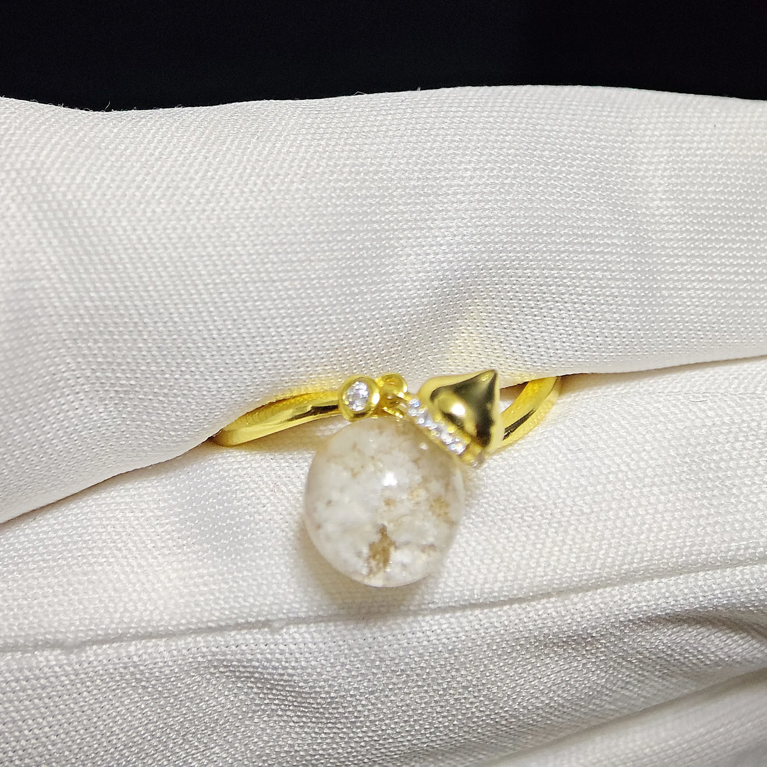 Four Seasons Phantom Quartz · Inner Clarity Ring Four Seasons Phantom Quartz Ring-Natural Gemstone-Meruisa Crystal