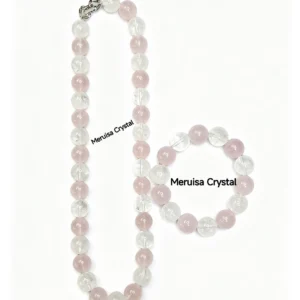 Love & Peace - Crystal Bracelet & Necklace Set