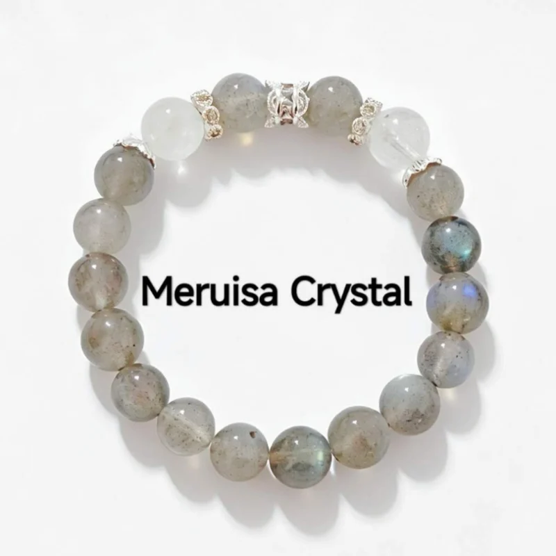 White-Azeztulite-Grey-Moonstone-Natural-Crystal-Bracelet-Meruisa-Crystal